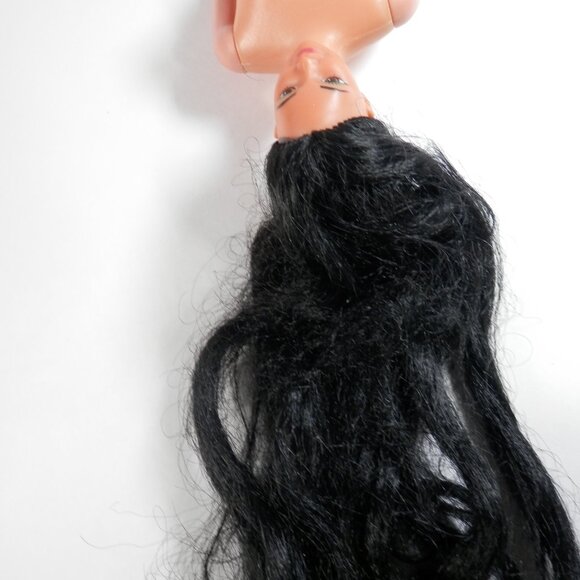 Vtg 1984 Barbie Tropical Miko Doll Green Floral One Shoulder Swimsuit 2056 - Picture 8 of 13